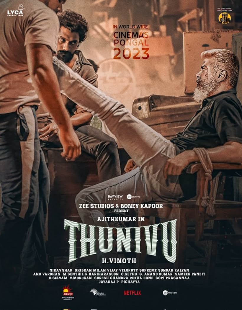 Thunivu (2023) Hindi Dubbed Full Movie Watch Online HD Print Free Download